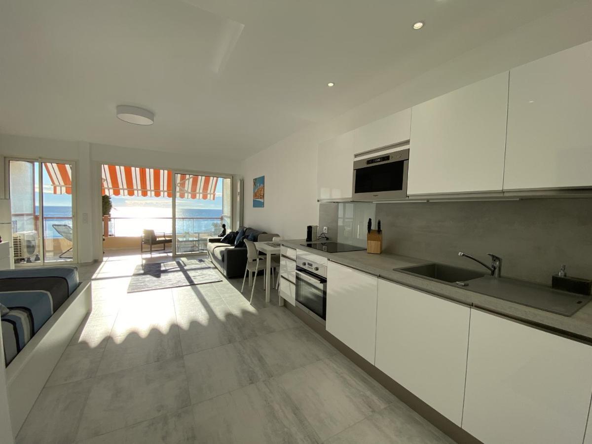 Le Vigia-Vue Mer-Terrasse-Climatisation-Parking Menton Exterior photo