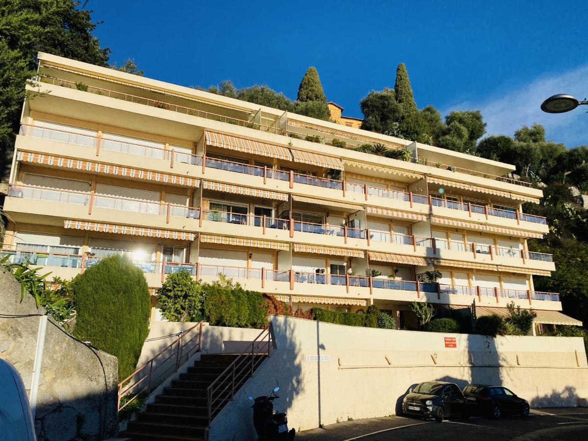 Le Vigia-Vue Mer-Terrasse-Climatisation-Parking Menton Exterior photo